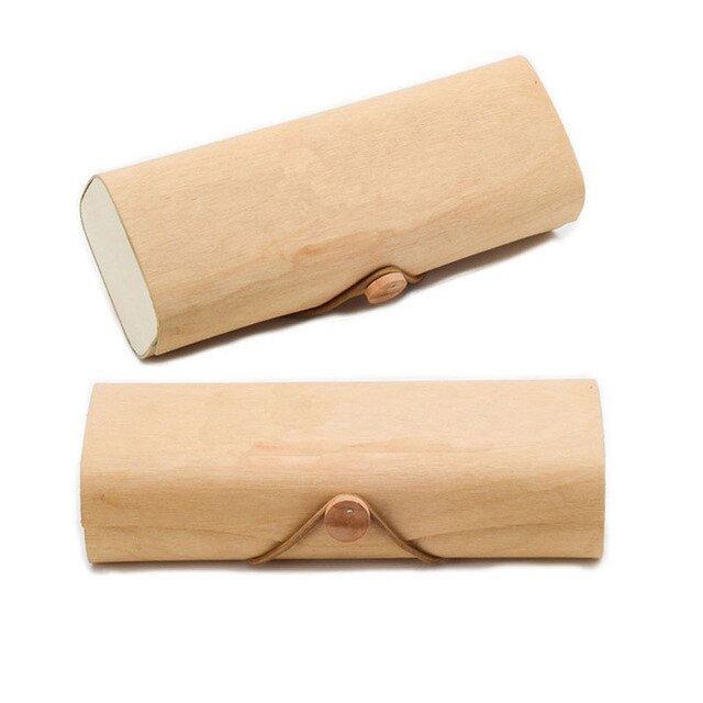 Portable Wooden Sunglasses Box Case