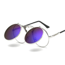 Load image into Gallery viewer, Round Metal Frames Steampunk Sun Glasses
