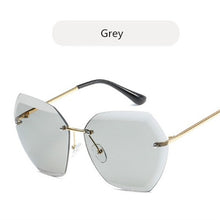 Load image into Gallery viewer, Rimless Diamond Cutting Lens Sunglasses