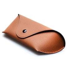 Load image into Gallery viewer, Men Women Portable Magnetic Leather Glasses Case