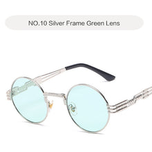 Load image into Gallery viewer, Steampunk Goggles Round Sunglasses