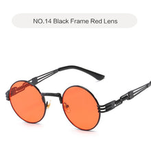 Load image into Gallery viewer, Steampunk Goggles Round Sunglasses